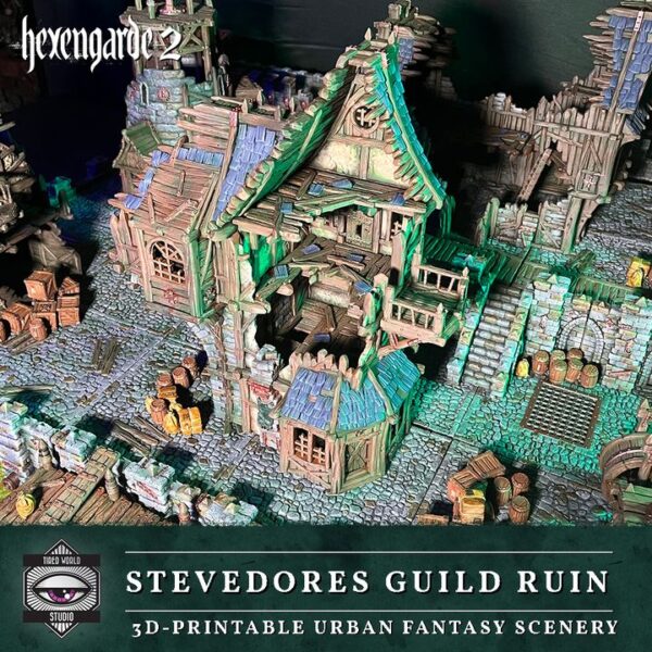 720X720-007 Stevedores Guild Ruin - Escenografía fantasy