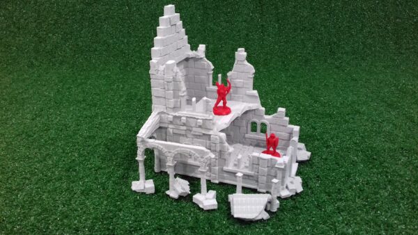 Casa de arkenfel modelo dos en ruinas (2) mordheim