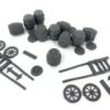 IMG_1519 2 Carros y 10 Barriles para Fantasy Scatter Terrain