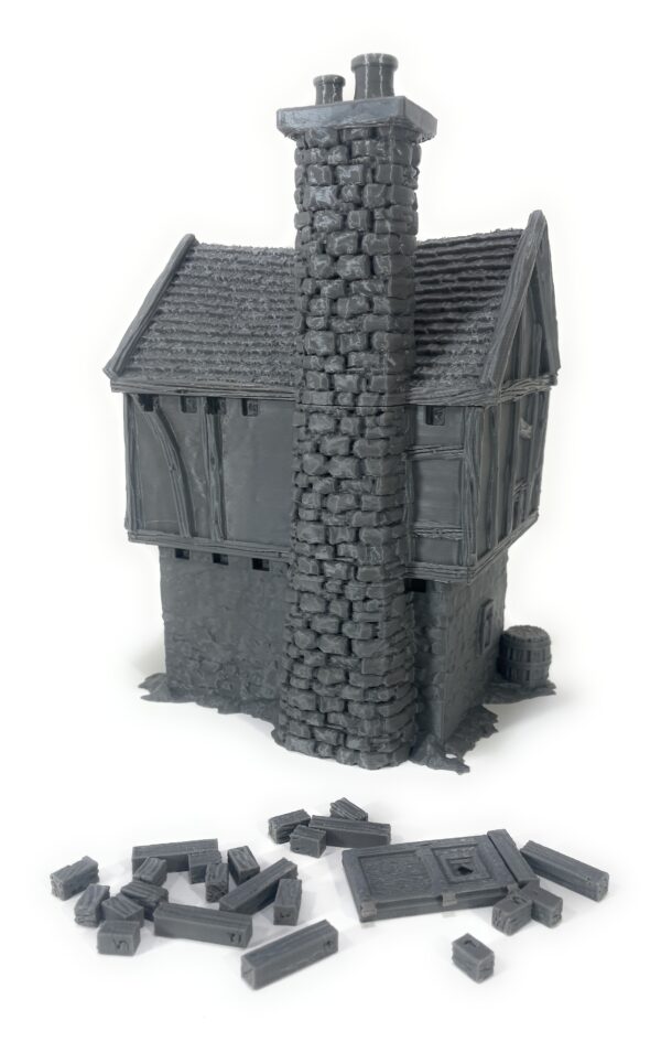 Casa 3 de Briarwood - Escenografía Medieval para Wargames