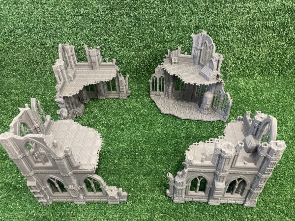 Ruinas Góticas 21 piezas - Escenografía Grimdark