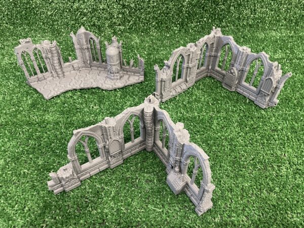 Ruinas Góticas 21 piezas - Escenografía Grimdark