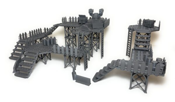 escenografia sector mechanicus sector industrial