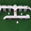 Sector mechanicus scaffolding table wargame terrain scenery (3) Plataformas Modulares - 60 piezas de escenografía industrial
