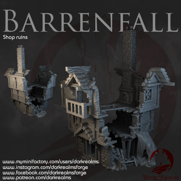 tienda en ruinas de barrenfall