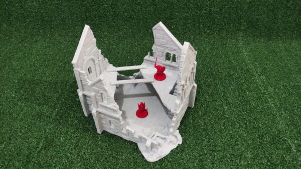 arkenfel ruined house - medieval terrain (1) Mordheim Escenografía