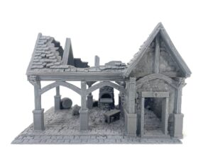 Forja medieval en ruinas de Briarwood