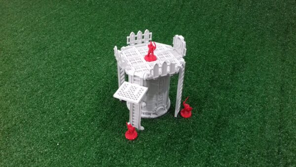 horno ferratonico con elevador sector mechanicus terrain furnace (2) Ferratonic Furnace con Elevador - Horno Industrial 122 mm