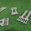 6x Support Pilars - Patas 122mm industriales