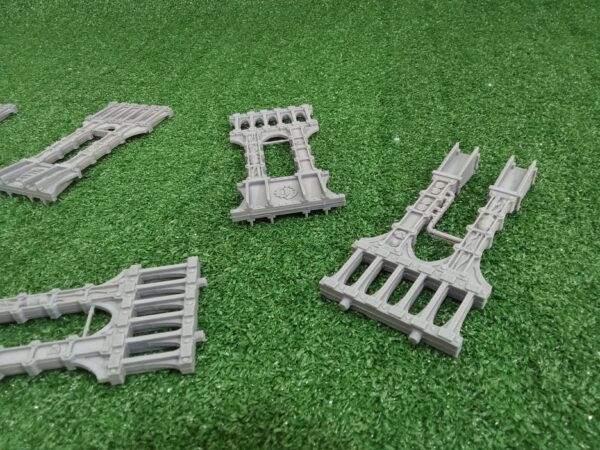 6x Support Pilars - Patas 122mm industriales