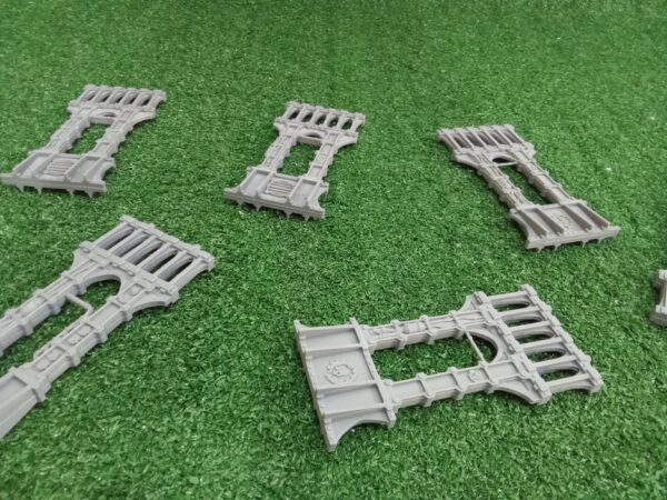 6x Support Pilars - Patas 122mm industriales