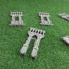6x Support Pilars - Patas 122mm industriales