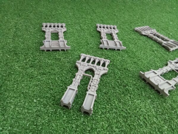 6x Support Pilars - Patas 122mm industriales