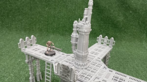 sector mechanicus necromunda (3) CrossHive Industrial Platforms - Set Modular de Escenografía