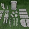 warhammer 40k CrossHive Industrial Platforms - Set Modular de Escenografía
