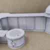 warhammer 40k escenografia terrain industrial Walled Sector Refinery - SM