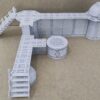warhammer 40k industrial sector mechanicus cubas pasarelas walled sector refinery