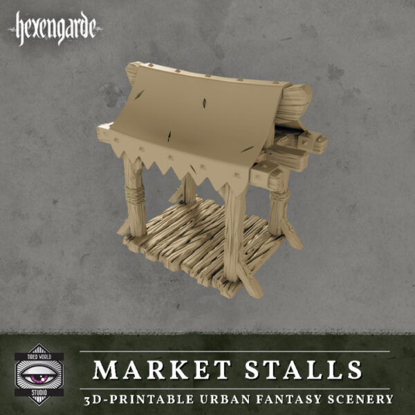 720X720-002 4 Puestos de mercado - Tiendas Fantasía - Hexengarde