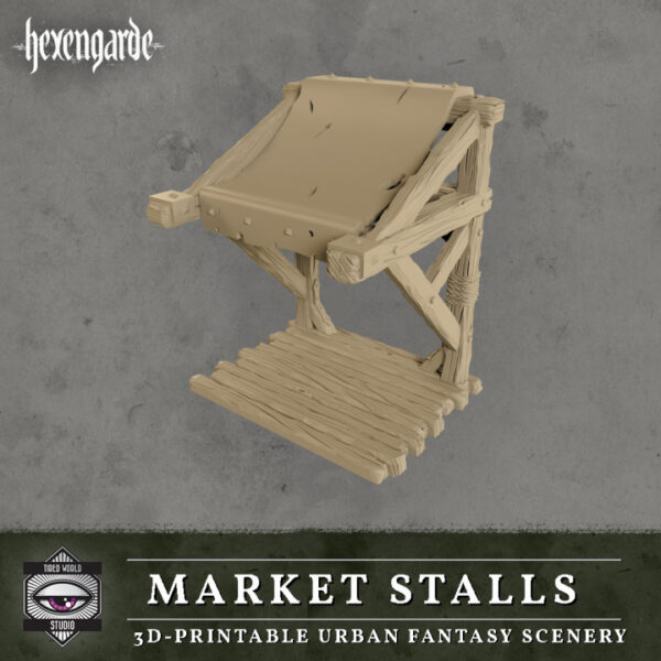 720X720-003 4 Puestos de mercado - Tiendas Fantasía - Hexengarde