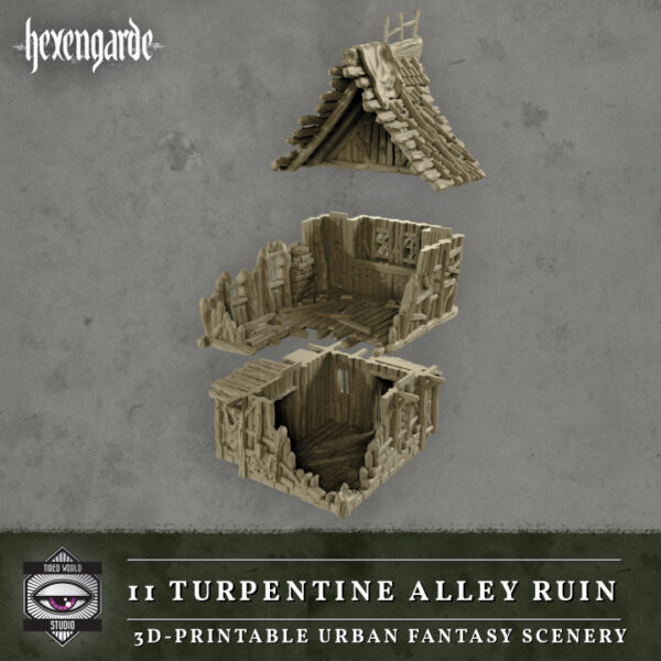 720X720-008 Turpertine Alley Ruin - Hexengarde