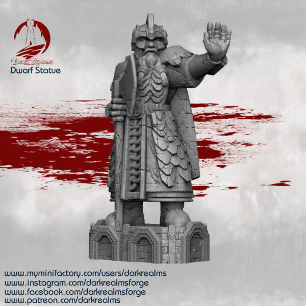 Dwarf Statue Release estatua