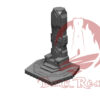 Dwarf Throne A Trono de rey y reina Enanos con Sarcófago