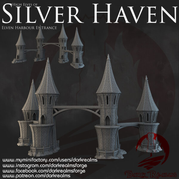 Harbour Entrance MMF Dark Torres de los Elfos Silver Haven - Entrada