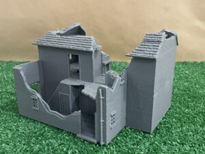 Mansión en ruinas de Normandía
