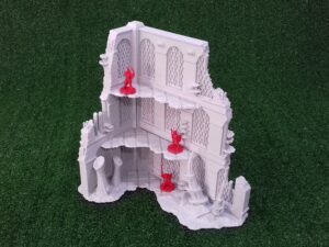 Ruina de 3 plantas warhammer 40k (2) Ruina alien