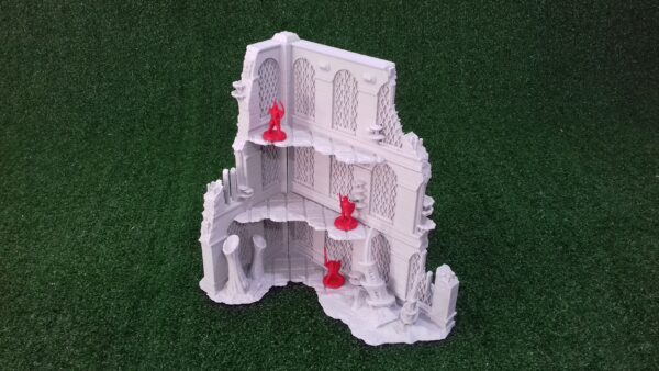Ruina de 3 plantas warhammer 40k (2) Ruina alien