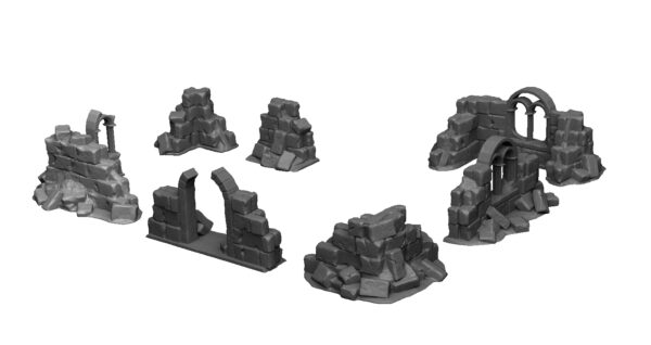 Scatter Ruins 2 7 Paredes en ruinas - Arkenfel