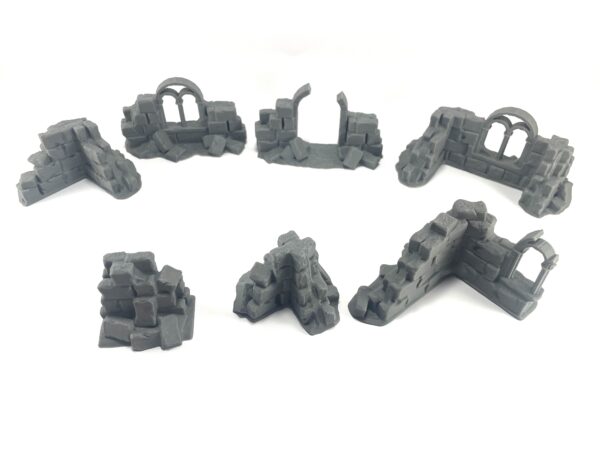 Scatter terrain (1) 7 Paredes en ruinas - Arkenfel