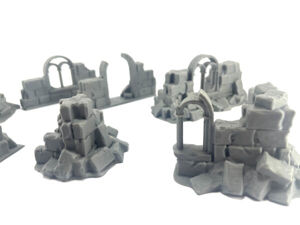 Scatter terrain (2) 7 Paredes en ruinas - Arkenfel