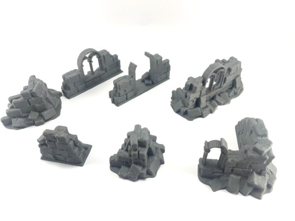 Scatter terrain (3) 7 Paredes en ruinas - Arkenfel
