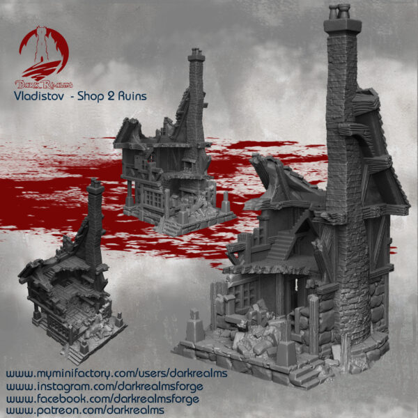 tienda en ruinas