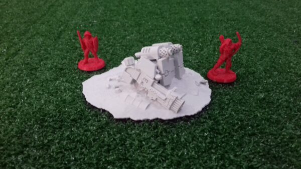 dreadnought wreck warhammer 40k (1) Dreadnought Wreck - Sci-fi