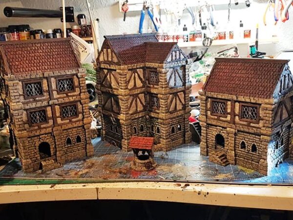 Escenografía Ulvheim - Casa de 3 pisos