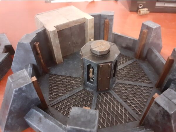 Bunker octogonal Sci-Fi