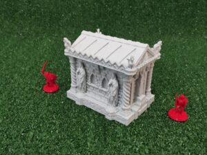 intact tomb for graveyard fantasy terrain (2) tumba escenografía