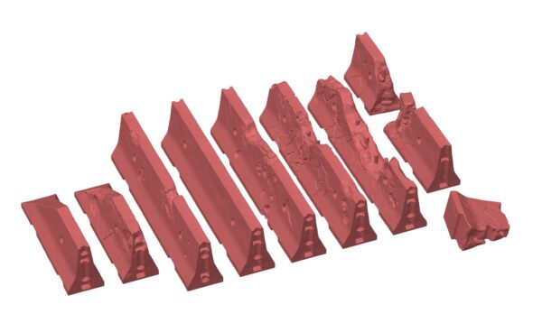 jersey barriers 3 barreras jersey