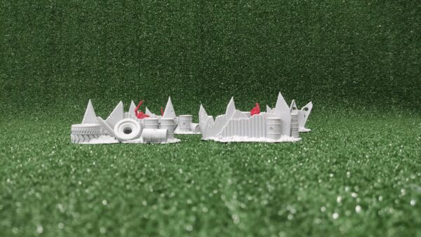 ork obstacles (1) Barricadas Orkos Barreras Obstaculos - Warpzel