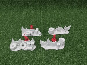 ork obstacles (2) Barricadas orcos
