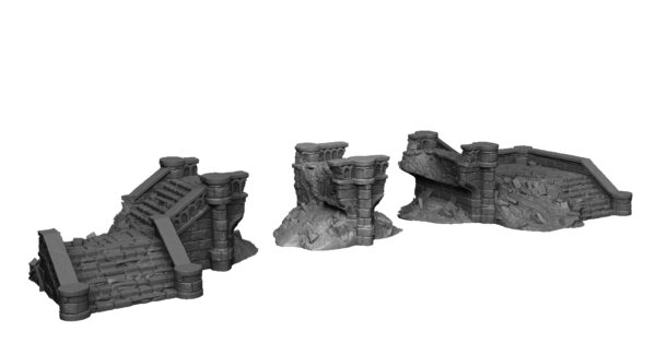 ruined bridge 2 d Arkenfel en ruinas