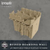 Muralla con cadalso en ruinas · Hexengarde · catálogo 1