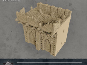 Muralla con cadalso en ruinas · Hexengarde · catálogo 1