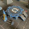 plataforma de templo mecánico para escenografía · Plataforma del templo mecánico