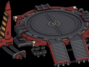 Plataforma del templo mecánico · catálogo 1