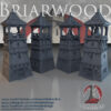 010-0134-0 torre de Briarwood para wargames · Torre de Briarwood