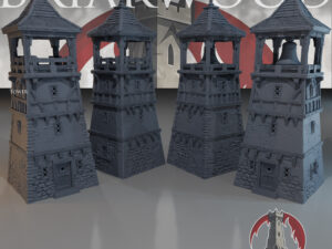 torre de Briarwood para wargames · Torre de Briarwood