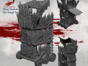 torre de asedio orca para wargames · Torre de asedio orca